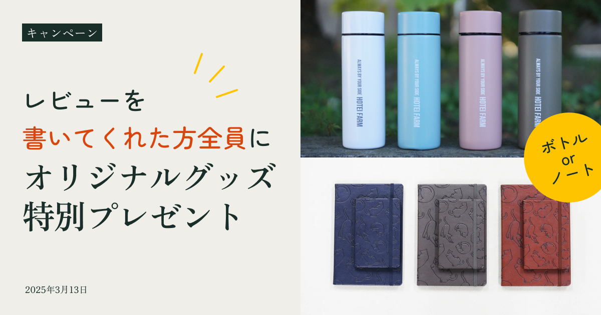 レビュープレゼントキャンペーン